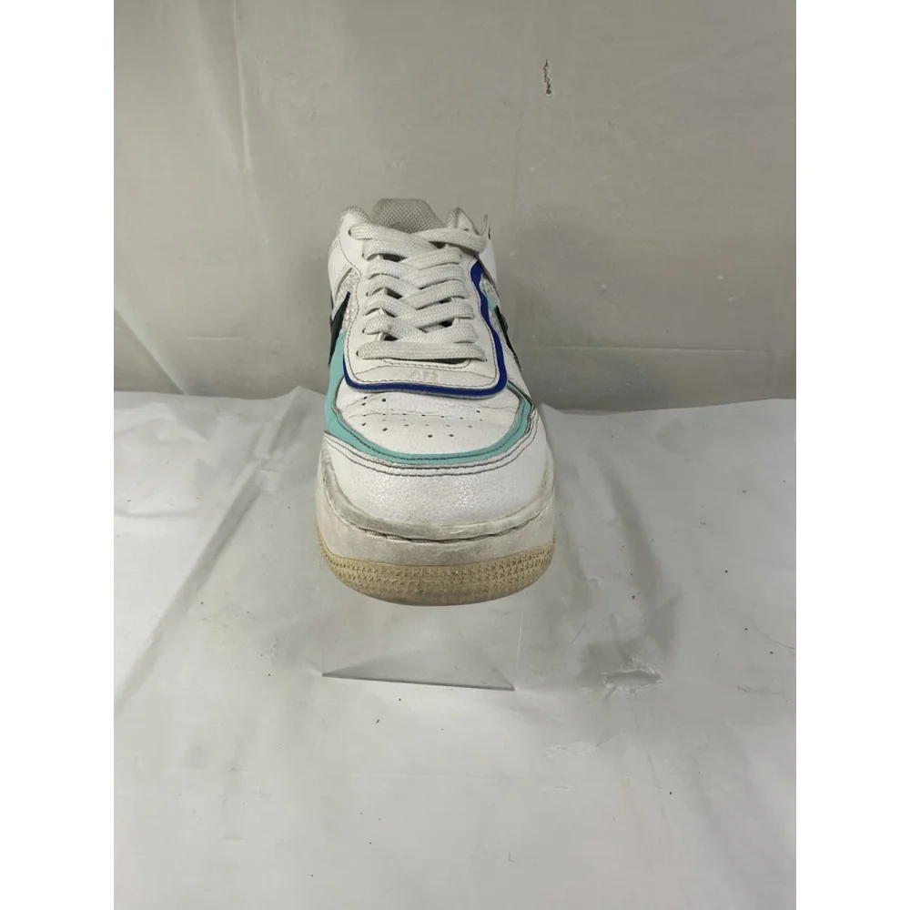 Nike Air Force 1 Shadow Women's 7 White/Multi-Color Pink Blue Shoes DH1965-100